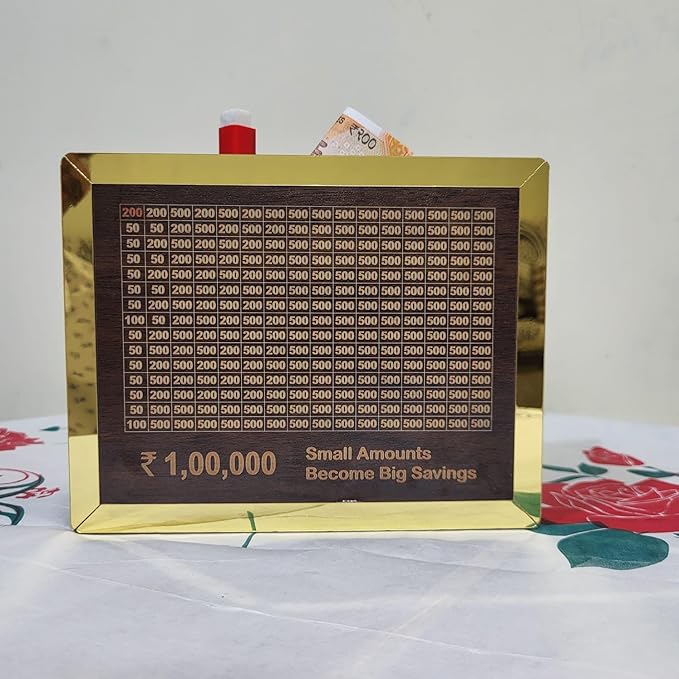 Money Saving Box - 1,00,000 Rupees Money Saving BOX