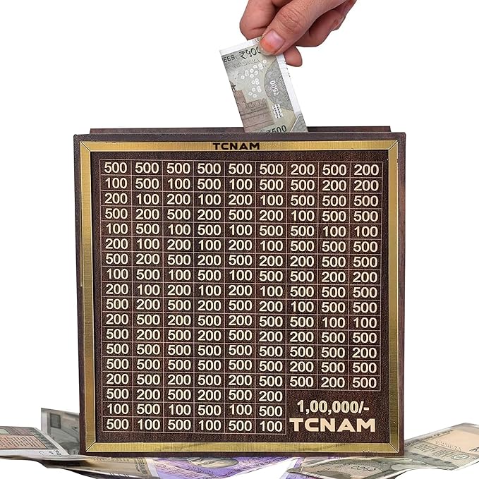 Money Saving Box - 1,00,000 Rupees Money Saving BOX