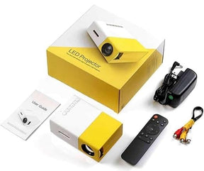 Portable Mini Projector with Remote Controller