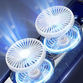 Portable Double Fan USB Rechargeable Mini AC Air Cooler