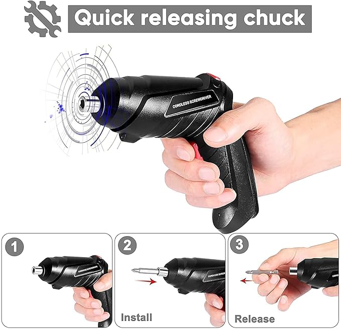 47 in 1 Electric Screwdriver| usb rechargeable mini Screwdriver