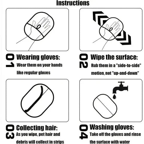 Snapzy™ Premium Pet Hair Removal Glove